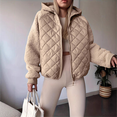 Cardigan Mujer Algodón Casual con Cierre de Cremallera