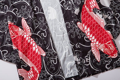 Kimono Retro Japonés de Manga 3/4 - Estilo Relajado y Trendy - Image 14