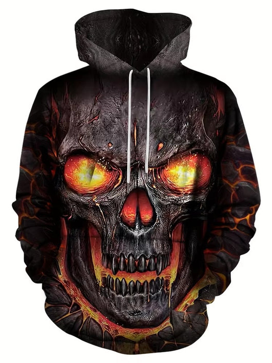 Sudadera Holgada Estampada para Hombre - Image 34