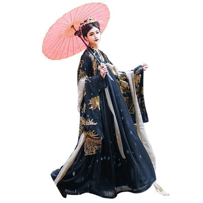 Conjunto de Traje Negro Brillante con Mangas Largas para Parejas - Image 11