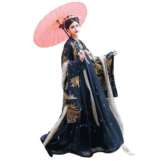 Conjunto de Traje Negro Brillante con Mangas Largas para Parejas - Image 11
