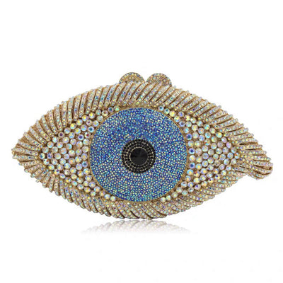 Bolso de Noche Diamante Ojo Elegante para Mujer - Image 16