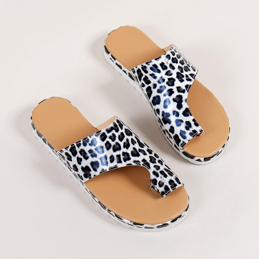 Sandalias Tipo Flip-Flop con Cuña y Talón Elevado - Tallas Grandes Europeas y Americanas - Image 5