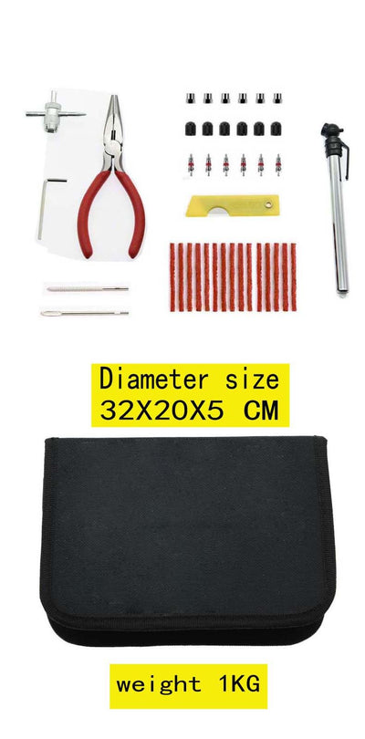 Kit de Reparación de Llantas en Bolsa de Primeros Auxilios - Image 16