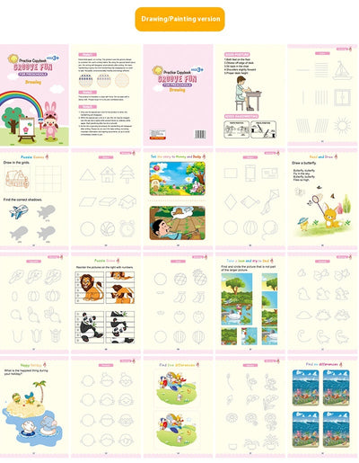 Cuaderno Groove Magic - Versión Completa en Inglés para Entrenamiento de Escritura Infantil - Image 17