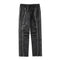 Pantalones Rectos Oversized con Cierre Frontal - Estilo Urbano