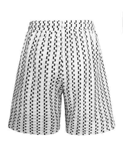 Conjunto Casual de Camisa a Rayas y Shorts para Hombre - Image 16