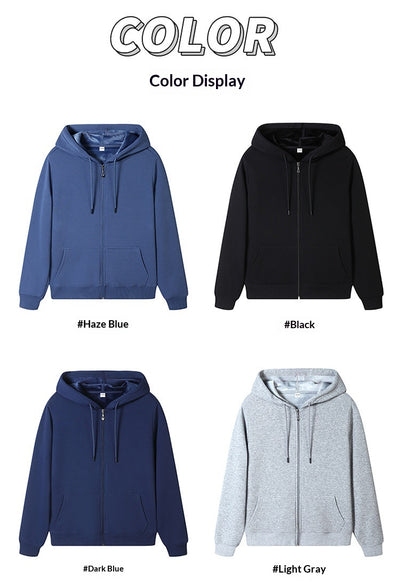 Cardigan Hoodie Holgado para Hombre - Perfecto para Otoño e Invierno - Image 29