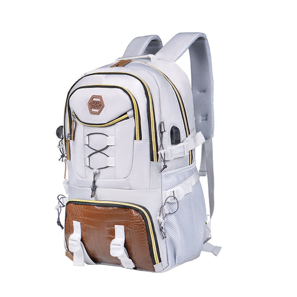 Mochila Oxford Casual para Hombre - Diseño Individual y Versátil