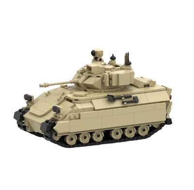 Puzzle de Ensamblaje Tanque Bradley - Juguete Educativo 3D - Image 7