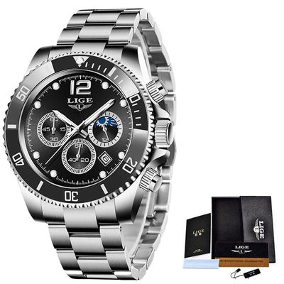 Reloj Deportivo para Hombre Cronógrafo Multifunción Resistente al Agua - Image 5