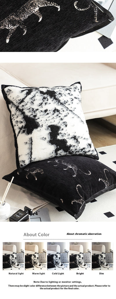Cojín Decorativo Estampado Leopardo sin Núcleo de Espuma - Image 23