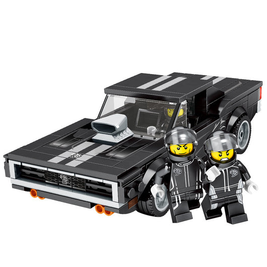 Gran Caja de Regalo de Bloques de Construcción de Carreras para Niños - Image 14