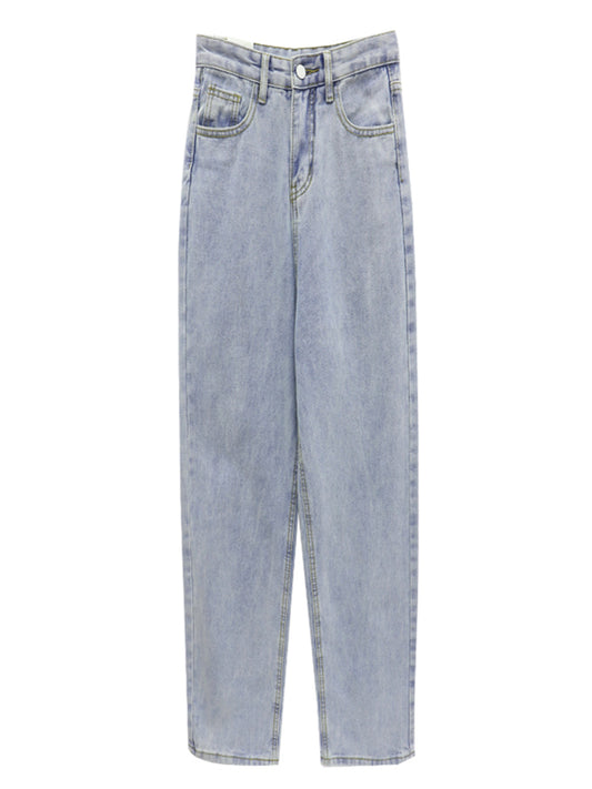 Pantalones Vaqueros Talle Alto Sueltos Efecto Adelgazante - Image 2