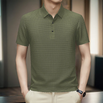 Blusa Ejecutiva Transpirable de Corte Delgado - Image 10