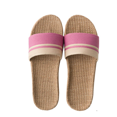 Sandalias y Pantuflas de Lino para Mujer - Comodidad Fresca para Verano - Image 3