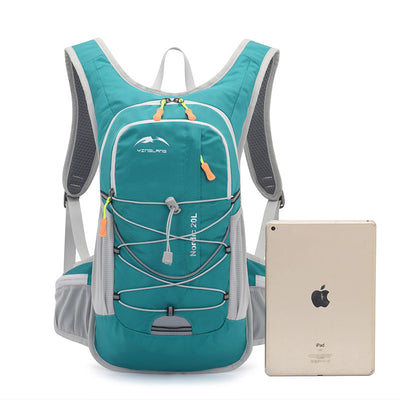 Mochila de Ciclismo Minimalista Impresa con Compartimento para Agua - Image 6