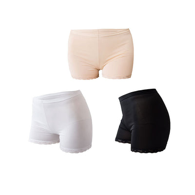 Shorts de Encaje Liso para Mujer - Image 5