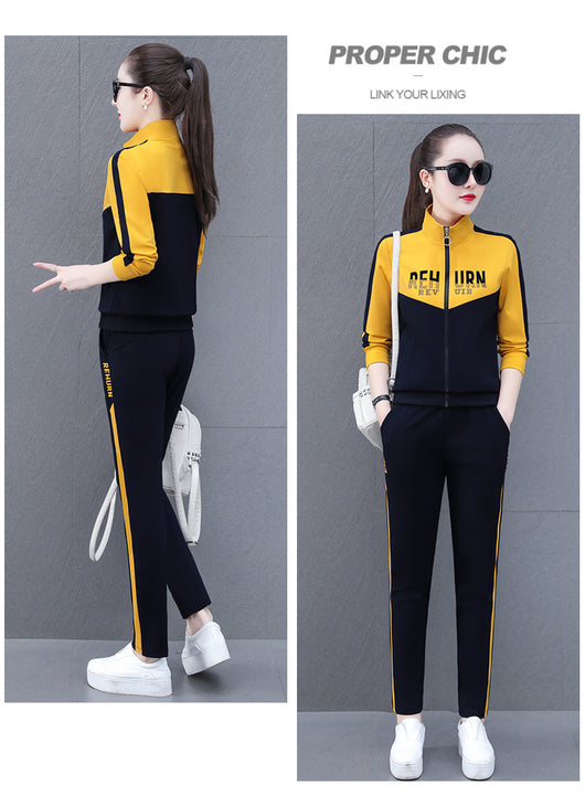 Conjunto Deportivo Mujer Colorblock Ajustado para Running - Image 10