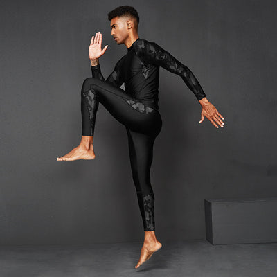 Traje de Baño Manga Larga con Protección Solar para Hombre - Image 5