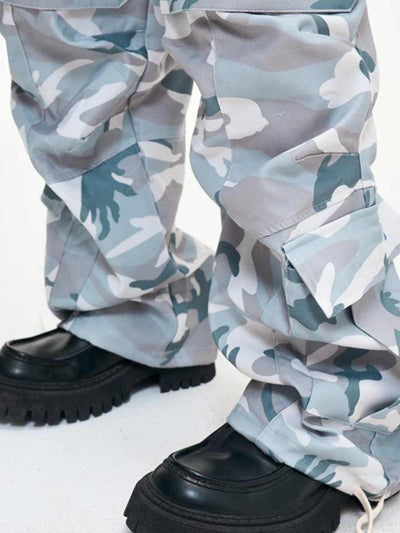 Pantalones Tácticos Camuflaje con Múltiples Bolsillos - Estilo Paracaidista Hombre - Image 3