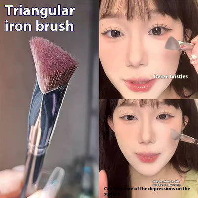 Brocha Triangular para Iluminar - Herramienta Profesional para Contorno Facial - Image 2
