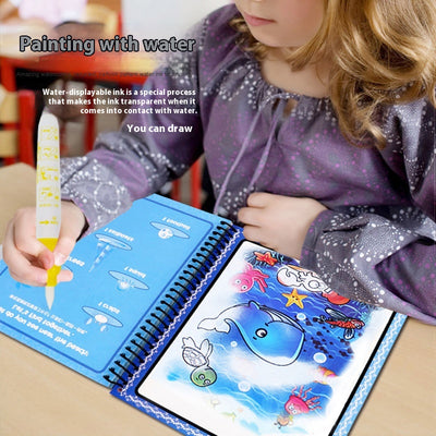Libro Mágico de Pintura con Agua para Niños - Image 2