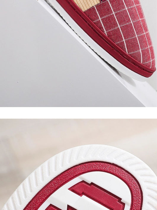 Pantuflas de Algodón para Hombre Invierno - Suela Gruesa Antideslizante - Image 10