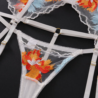 Conjunto de Lencería Bordada Sensual - Image 5