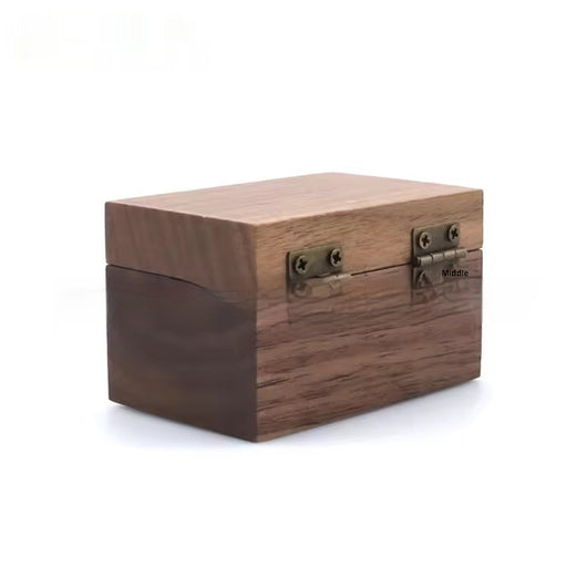 Caja de Anillo de Compromiso en Madera de Nogal - Image 10