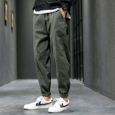 Pantalones Casuales Holgados de Corte Recto para Hombre - Image 6