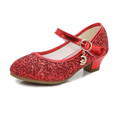 Zapatos de Danza Princesa con Lentejuelas Estilo Coreano para Niñas - Image 12