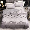 Funda De Edredón MolanSilver Gris Quilt Cubierta 210 X 210 Cm, Funda De Almohada
