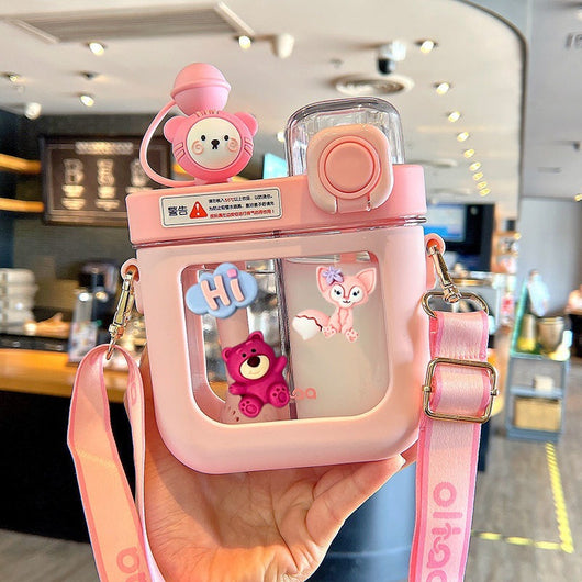 Vaso Infantil con Popote Resistente a Caídas - Doble Capacidad para Niños y Niñas - Image 10