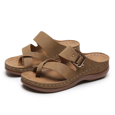 Sandalias de Verano Europeas Minimalistas para Mujer - Image 6