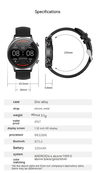 Reloj Inteligente Monitor de Presión Arterial y Frecuencia Cardíaca CF92 - Image 8