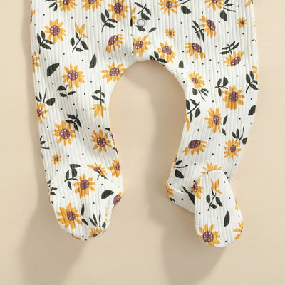 Mameluco Floral para Recién Nacido - Romper Suave y Cómodo - Image 5