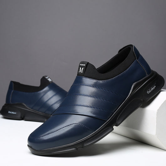 Zapatos Deportivos Casuales sin Cordones Talla Grande para Hombre - Image 5