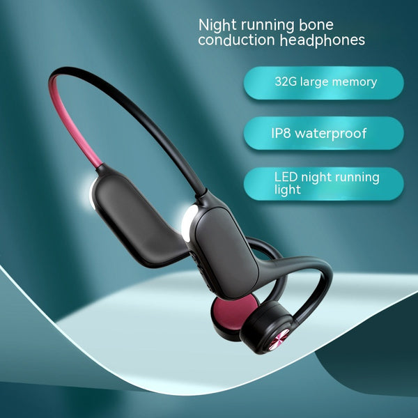 Auriculares Bluetooth Deportivos con Conducción Ósea, Impermeables para Natación y 32GB de Almacenamiento