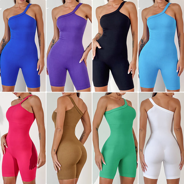 Traje de Yoga y Pilates con Soporte Integrado - Enterizo de Secado Rápido
