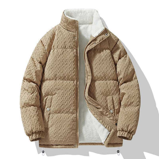 Abrigo Acolchado Yurong de Algodón Grueso - Estilo Casual Trendy - Image 8