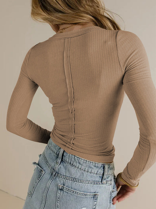 Blusa Ajustada Y2K Otoño para Mujer - Estilo Europeo y Americano - Image 11