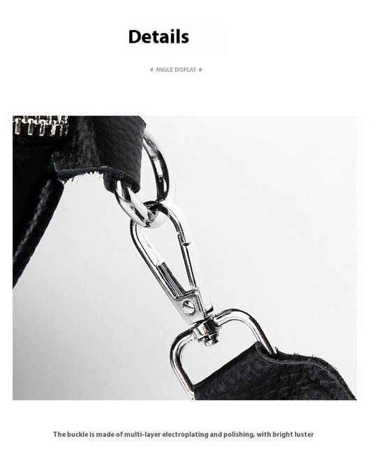 Bolso Crossbody de Cuero Genuino para Mujer - Bolsa de Cintura Elegante y Versátil - Image 13