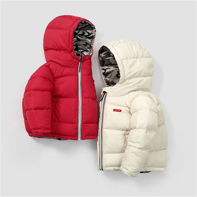 Abrigos de Invierno Acolchados Reversibles para Niños - Image 11