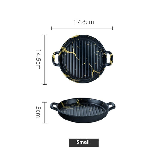 Plato Occidental Melamina Binaural para Barbacoa Creativa - Image 12