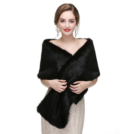 Estola de Piel de Zorro para Novia - Chal Elegante Invierno - Image 6
