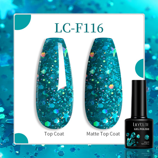 Set de 184 Colores de Esmalte Gel Profesional con Base y Top Coat Sin Lavado - Image 17
