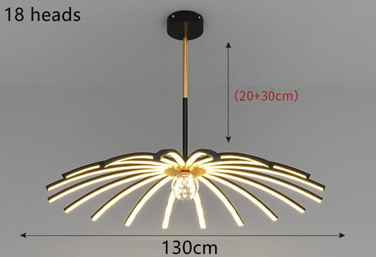 Lámpara de Araña LED para Comedor y Dormitorio - Image 5