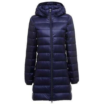 Abrigo Ligero de Plumas Desmontable para Otoño e Invierno - Image 6