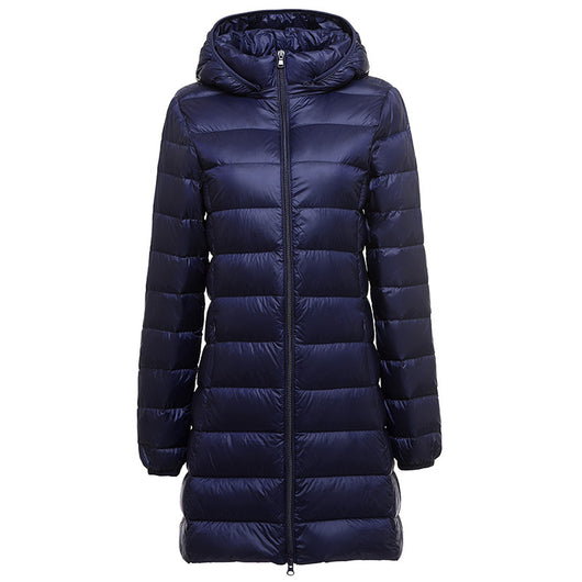 Abrigo Ligero de Plumas Desmontable para Otoño e Invierno - Image 6
